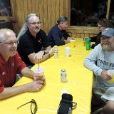 (left side of table) Dierk McDaniel, Rodney Atherly; (right side of table) Tim Madden; (see next pic for those by those seated next to the wall)